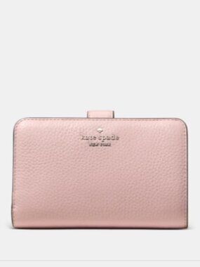 kate spade Pink Pebbled Leather Wallet